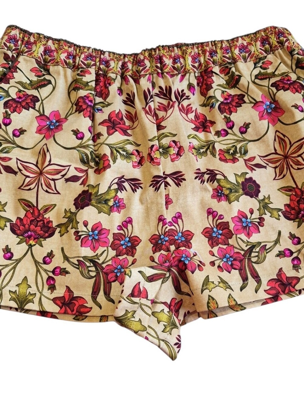 A Loves A Girls Floral Pull On Shorts Multicolor Size XL